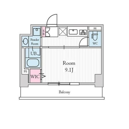 KDXレジデンス千葉中央Eastの物件間取画像